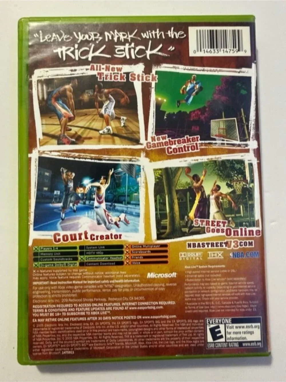 Xbox nba street